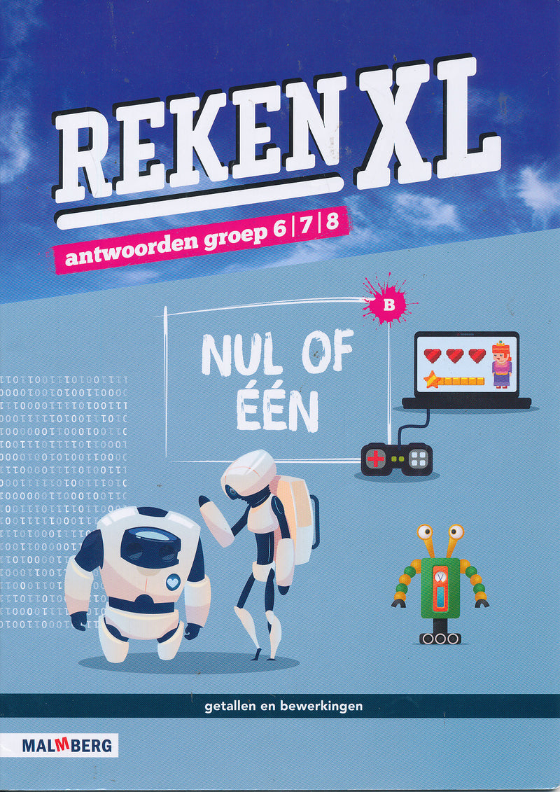 RekenXL Antwoordenboek Nul of één groep 6/7/8
