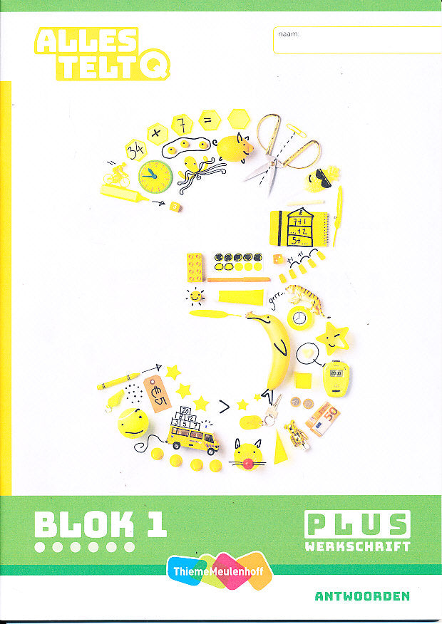 Alles Telt Q Antwoorden Werkschrift Plus blok 1 groep 3
