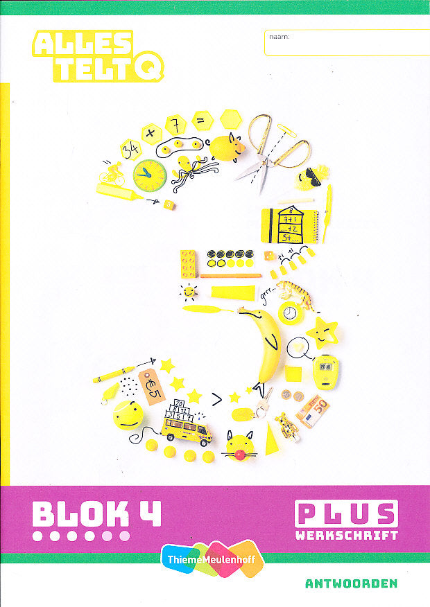 Alles Telt Q Antwoorden Werkschrift Plus blok 4 groep 3