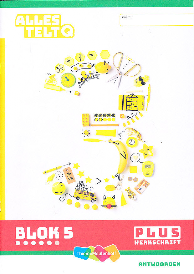 Alles Telt Q Antwoorden Werkschrift Plus blok 5 groep 3