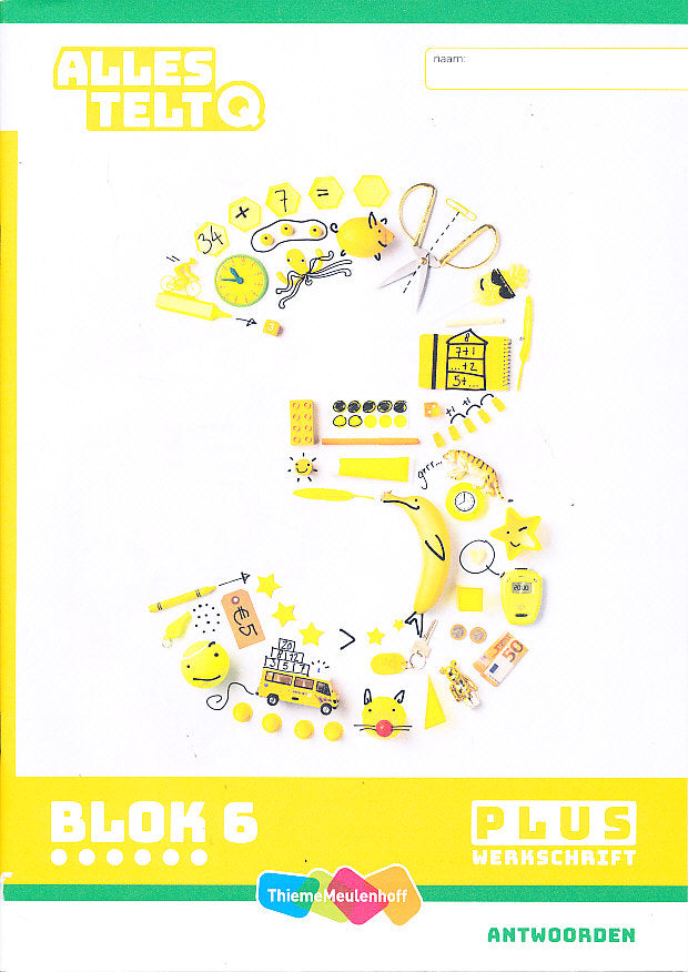 Alles Telt Q Antwoorden Werkschrift Plus blok 6 groep 3