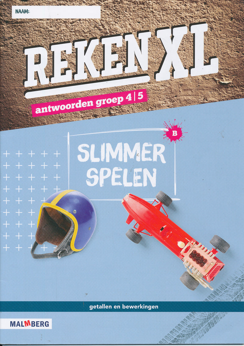 RekenXL Antwoordenboek Slimmer spelen groep 4/5