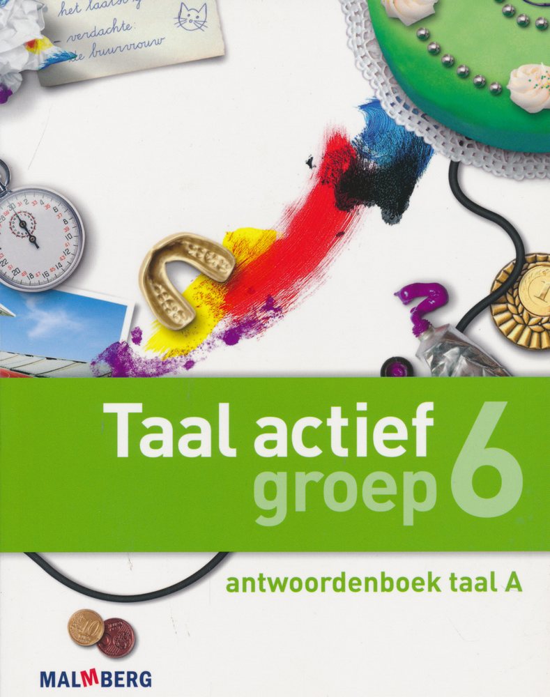 Taal Actief versie 4 Antwoordenboek Taal 6A