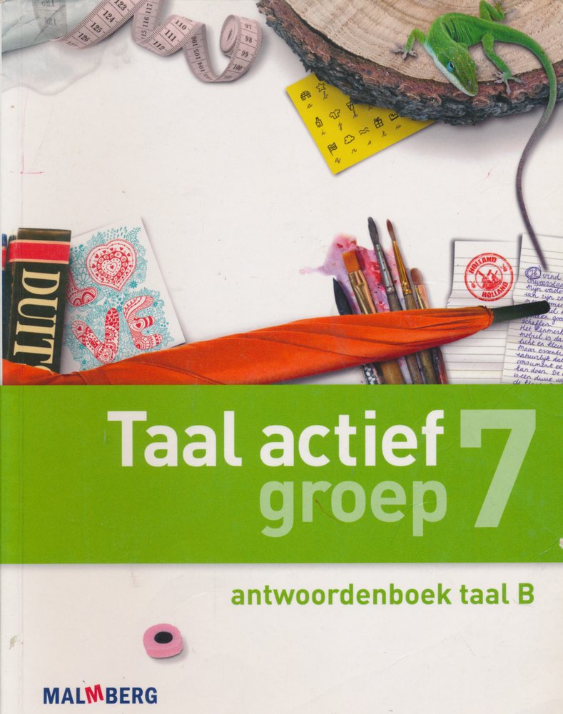 Taal Actief versie 4 Antwoordenboek Taal 7B