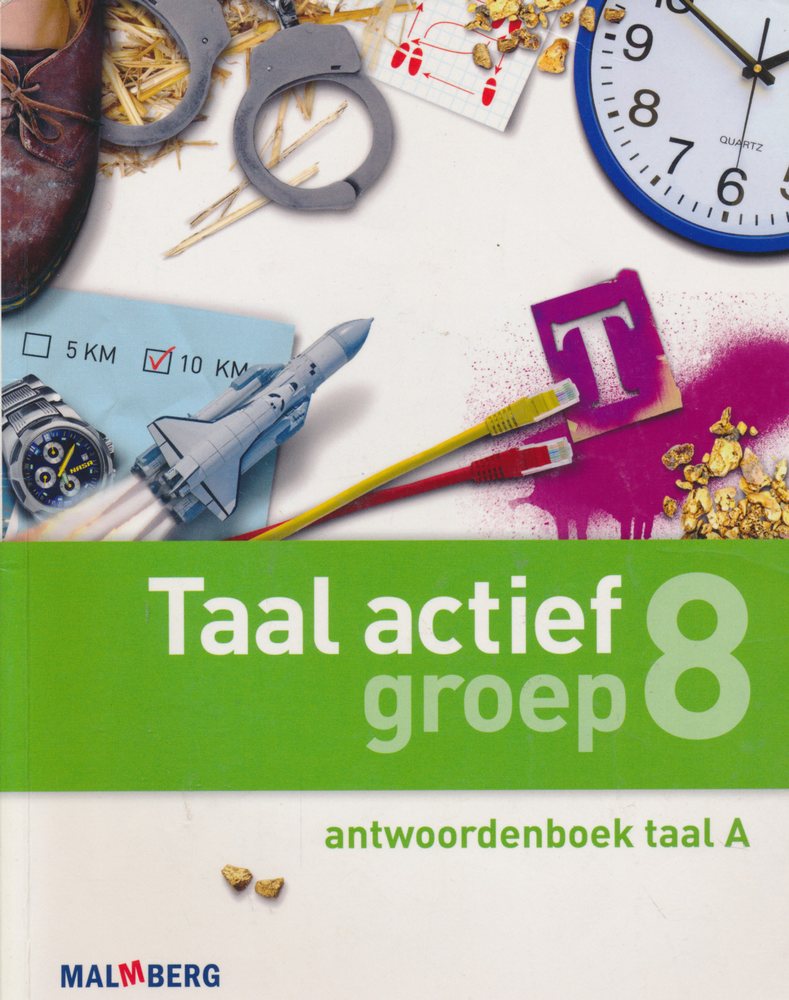 Taal Actief versie 4 Antwoordenboek Taal 8A