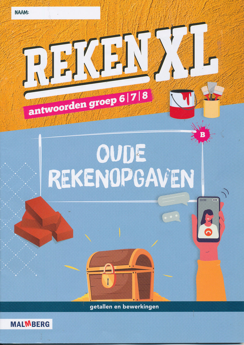 RekenXL Antwoordenboek Oude rekenopgaven groep 6/7/8
