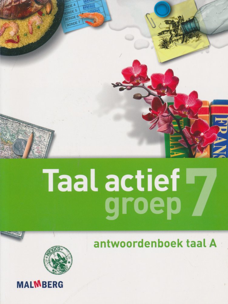 Taal Actief versie 4 Antwoordenboek Taal 7A
