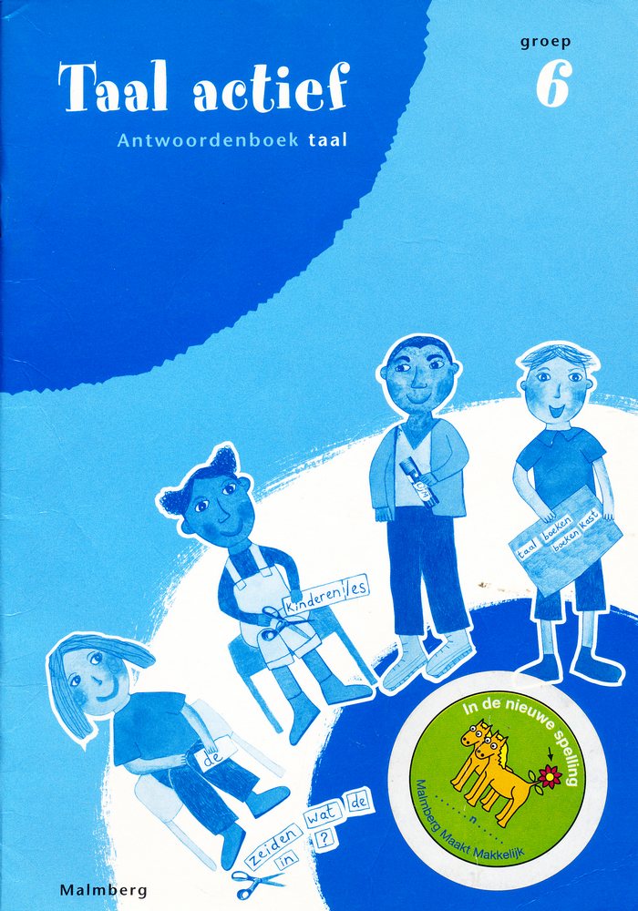 Taal Actief versie 3 Antwoordenboek Taal groep 6