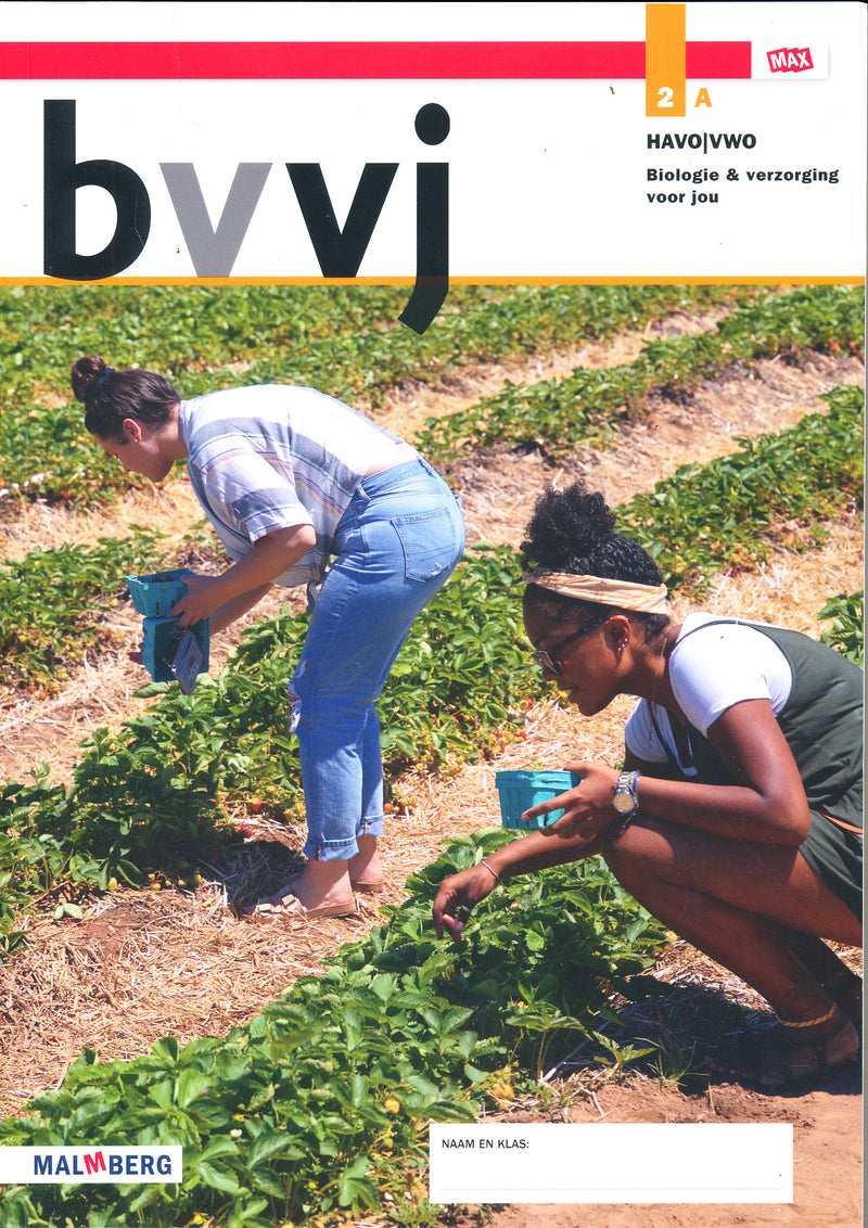 Biologie & Verzorging voor jou leerwerkboek 2A HAVO-VWO