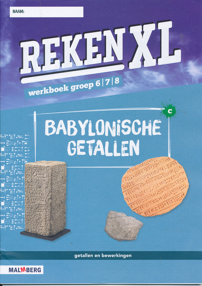 RekenXL Werkboek Babylonische getallen groep 6/7/8 (per stuk)
