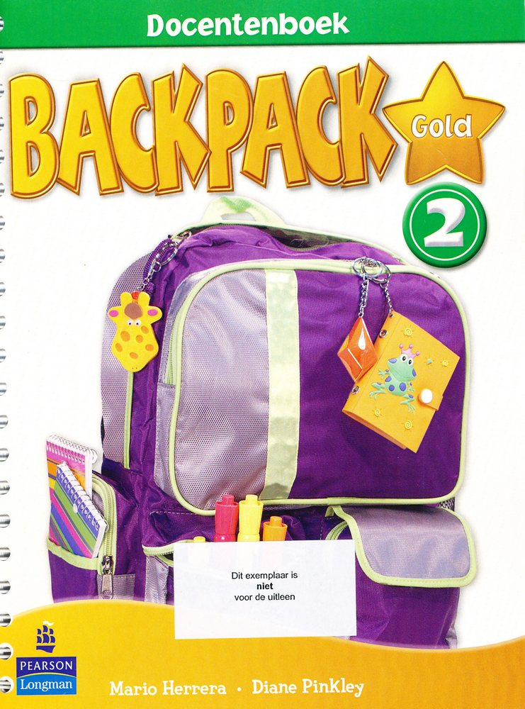 Backpack Gold 2 Docentenboek groep 6