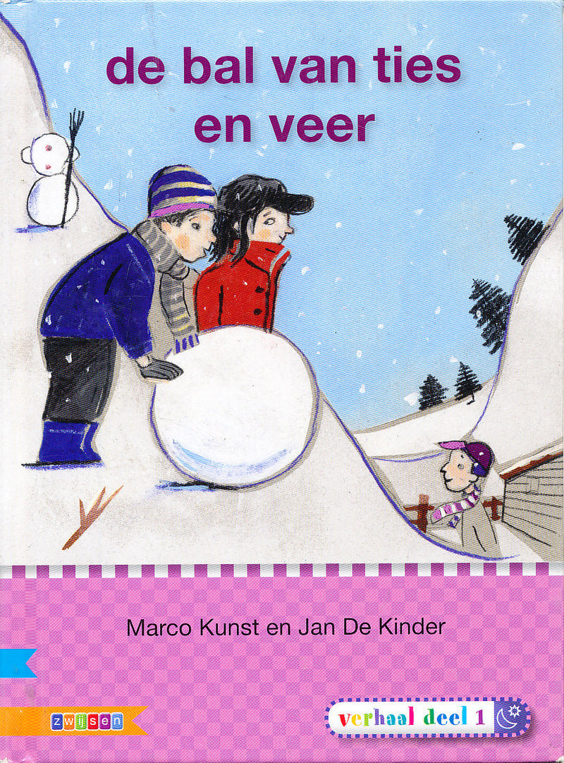 Veilig Leren Lezen Kim versie Kern 7 Leesboek de bal van ties en veer