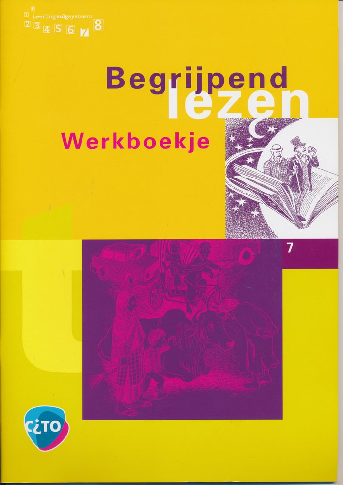 Begrijpend Lezen werkboek groep 7 CITO (per stuk)
