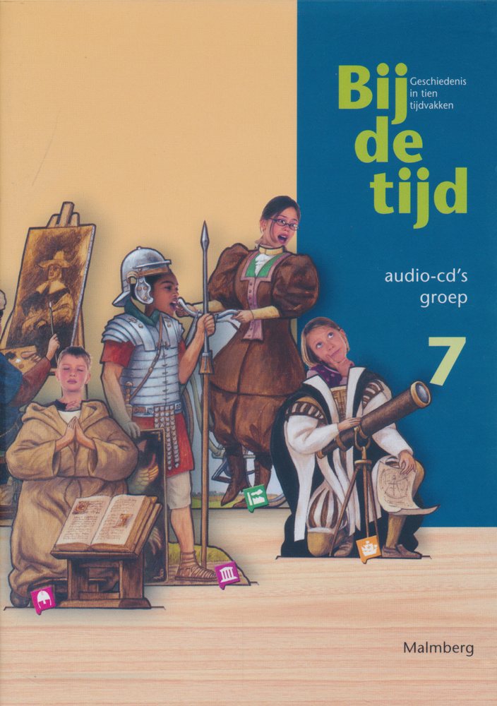 Bij de Tijd versie 3 Audio Cd's groep 7