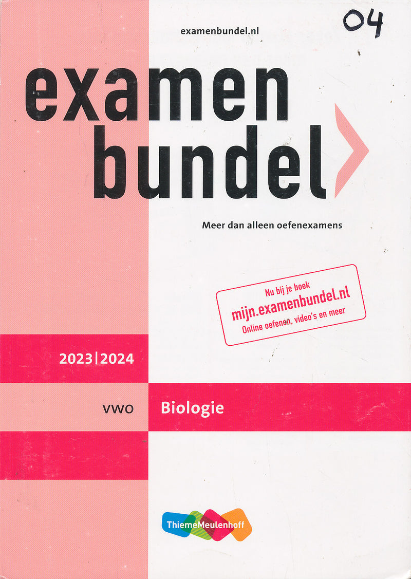 Examenbundel Biologie VWO 2023/2024