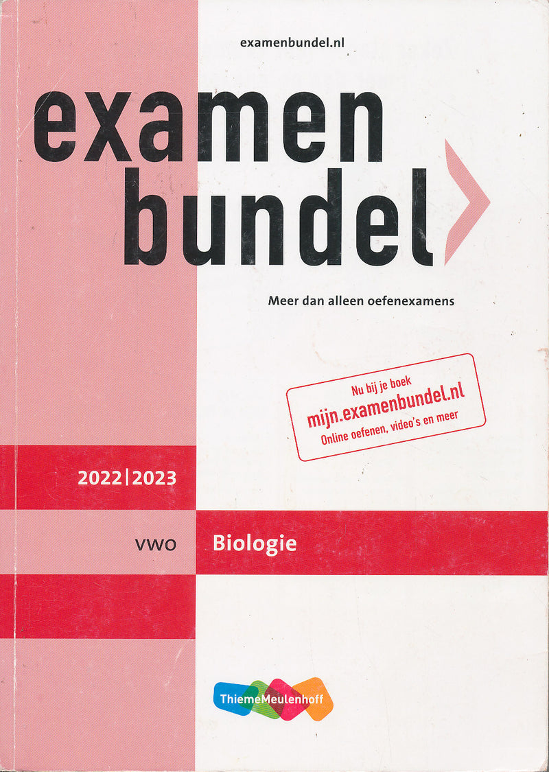 Examenbundel Biologie VWO 2022/2023