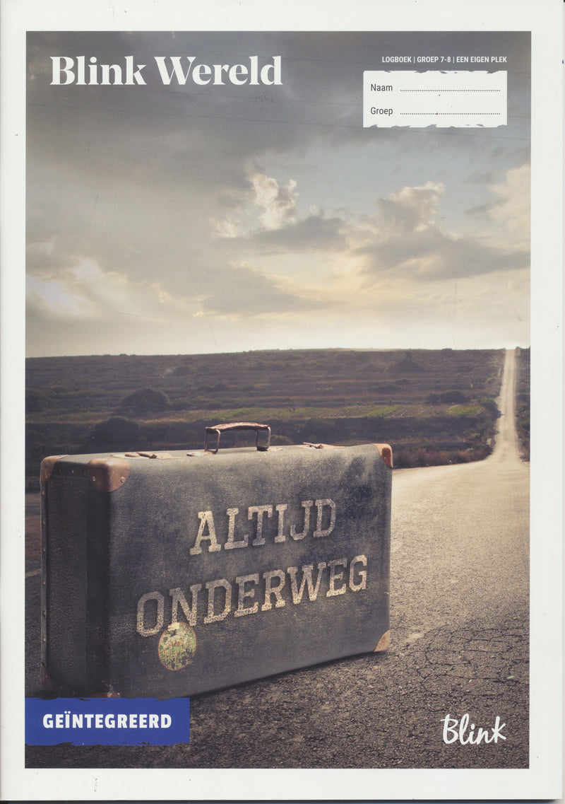 Blink Wereld Logboek Altijd onderweg groep 7-8 (per stuk)