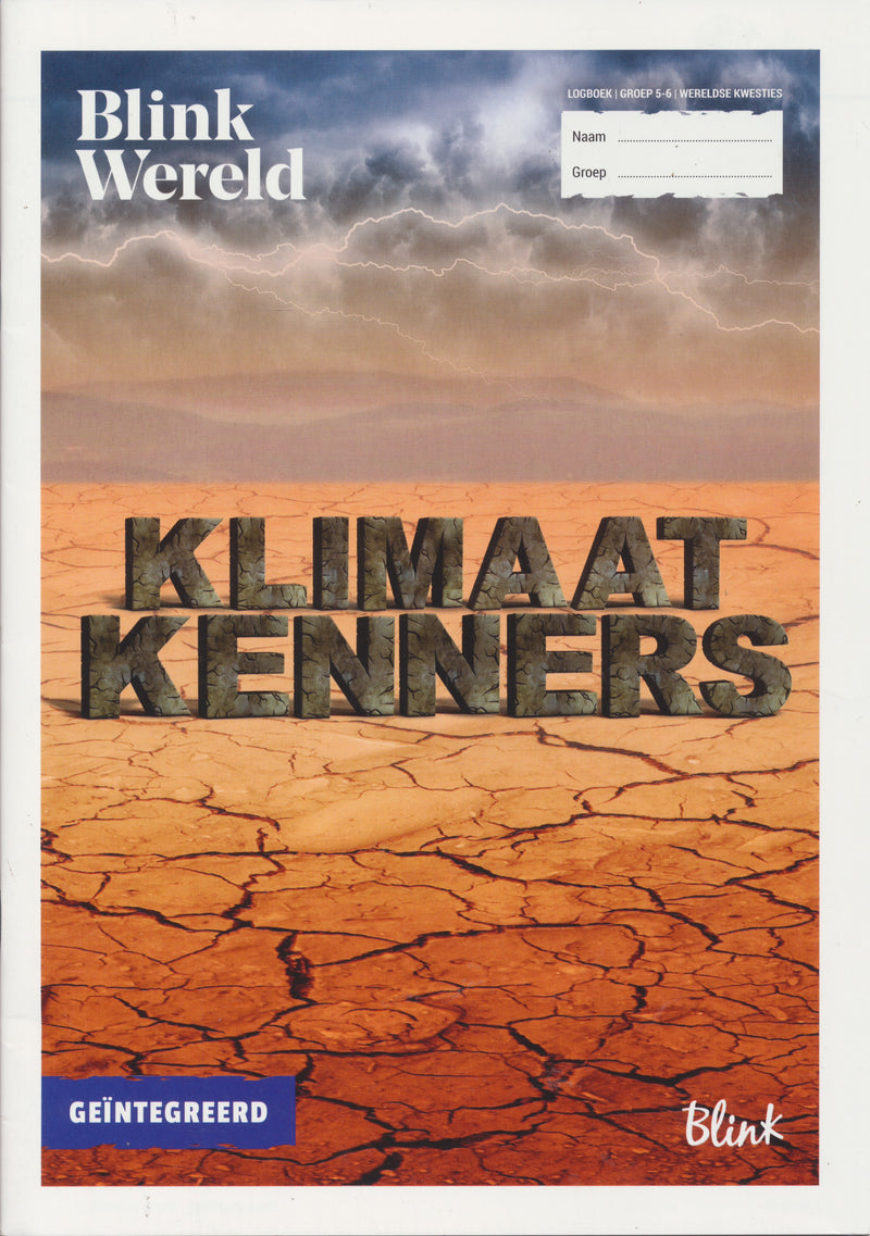 Blink Wereld Logboek Klimaatkenners groep 5-6 (per stuk)