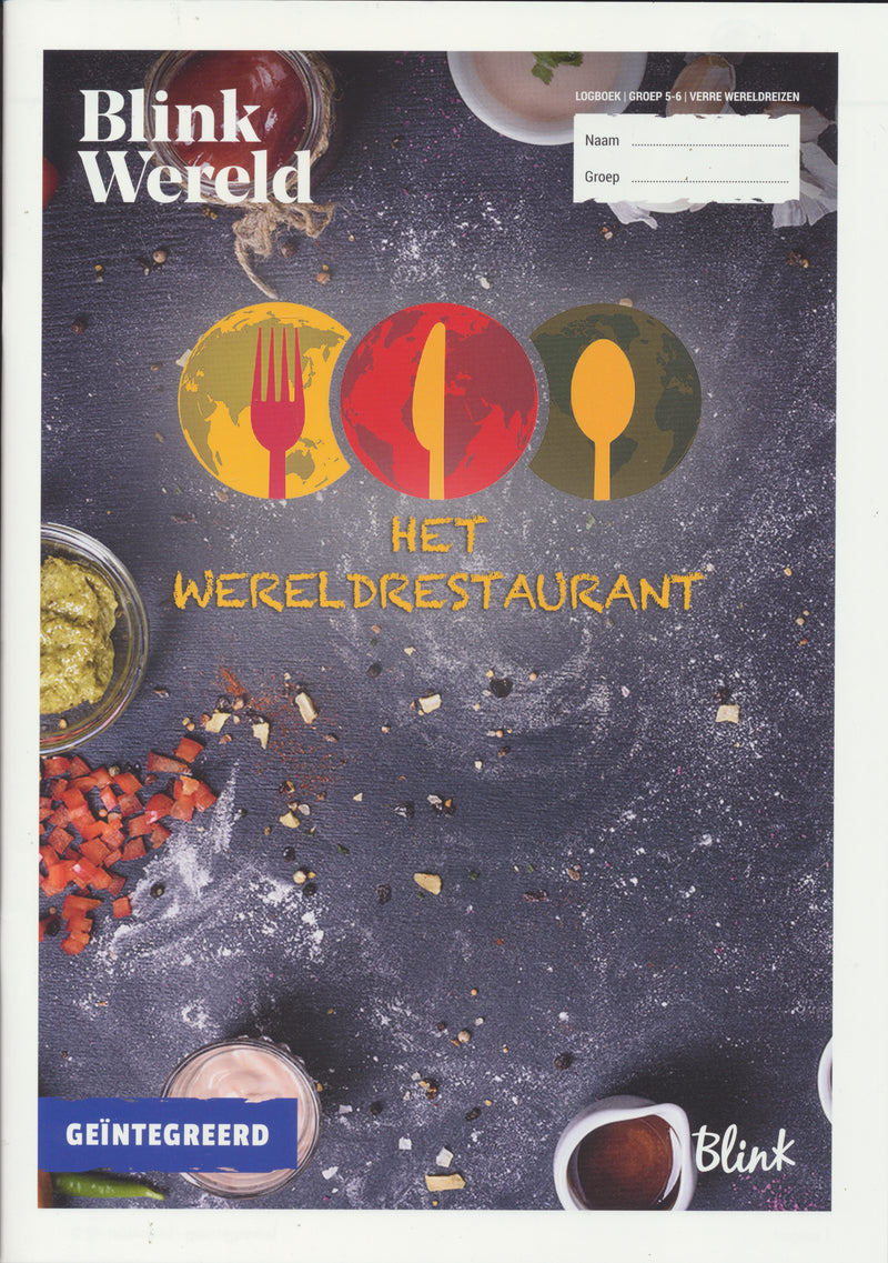 Blink Wereld Logboek Het wereldrestaurant groep 5-6 (per stuk)