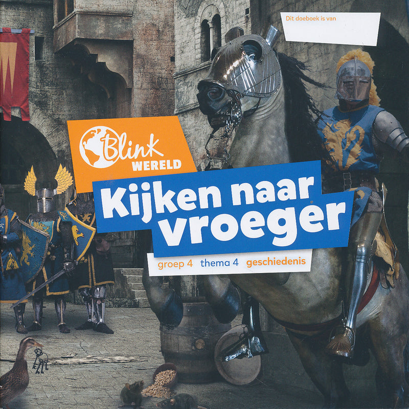 Blink Wereld Geschiedenis doeboek thema 4 groep 4 (per stuk)