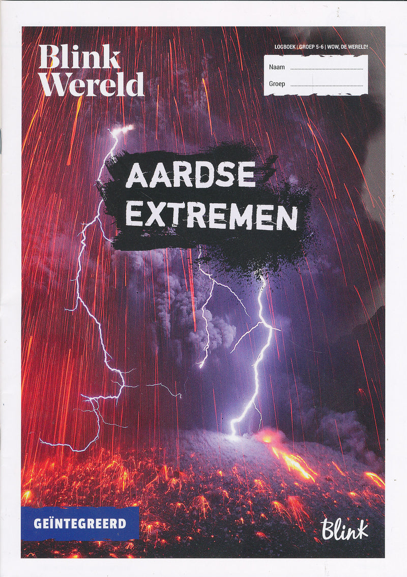 Blink Wereld geïntegreerd Logboek Aardse extremen groep 5-6 (per stuk)