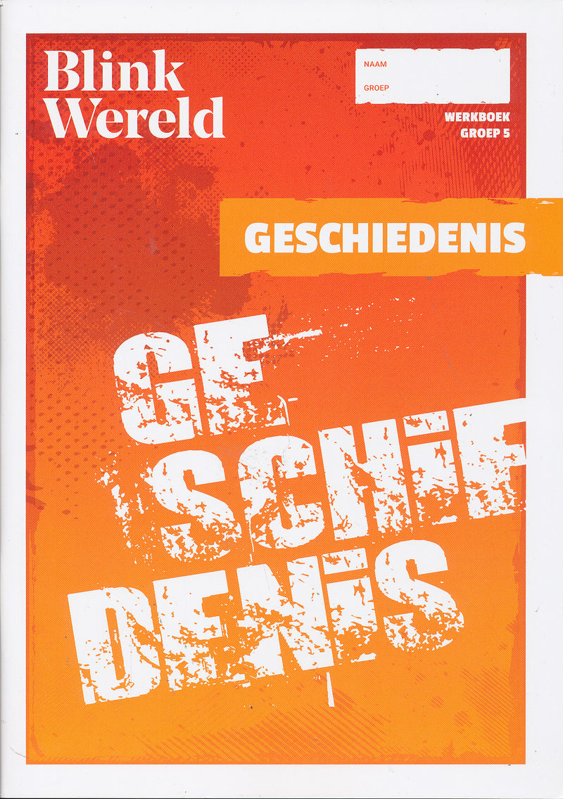 Blink Wereld Geschiedenis Werkboek groep 5 (per stuk)
