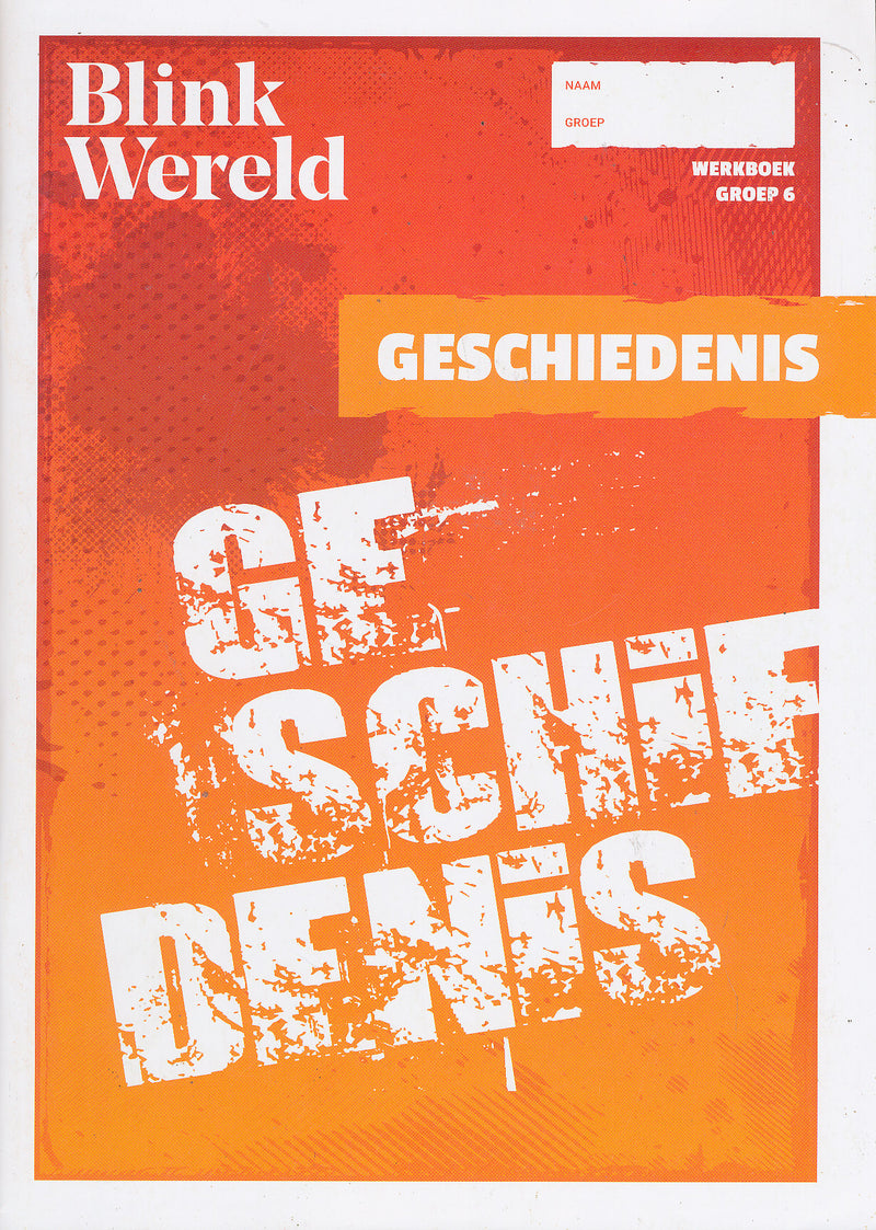 Blink Wereld Geschiedenis Werkboek groep 6 (per stuk)