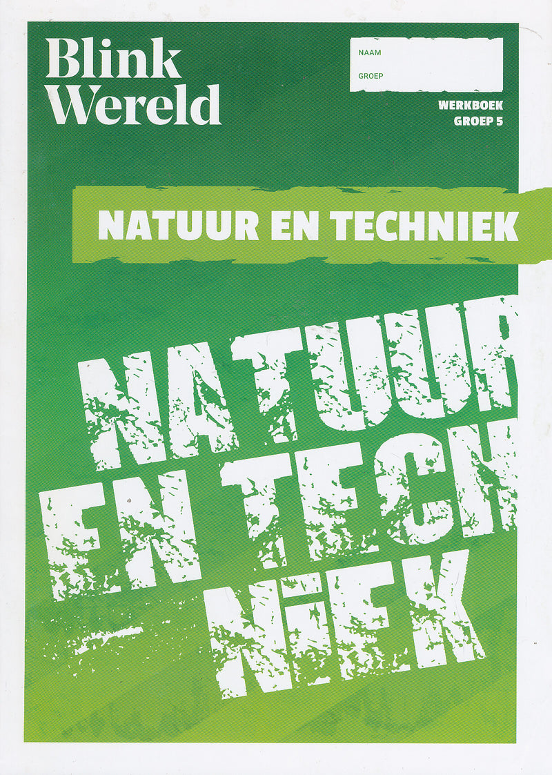 Blink Wereld Natuur en Techniek Werkboek groep 5 (per stuk)