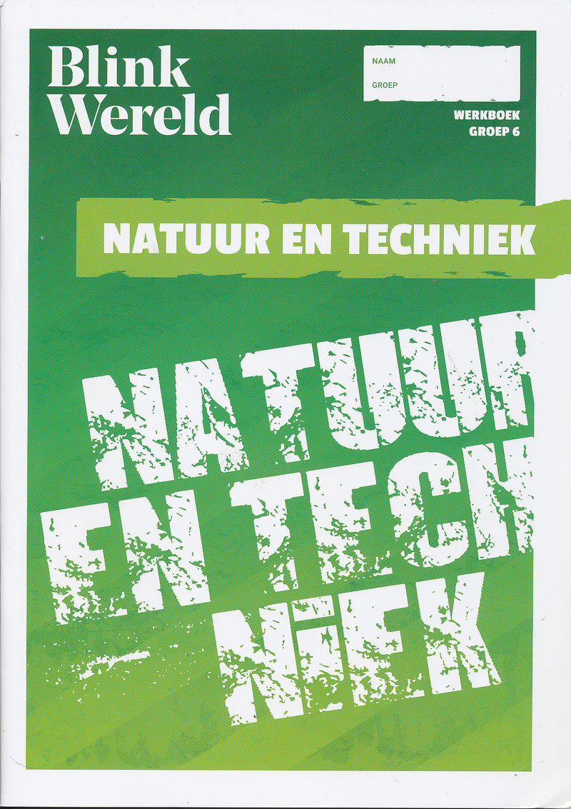 Blink Wereld Natuur en Techniek Werkboek groep 6 (per stuk)