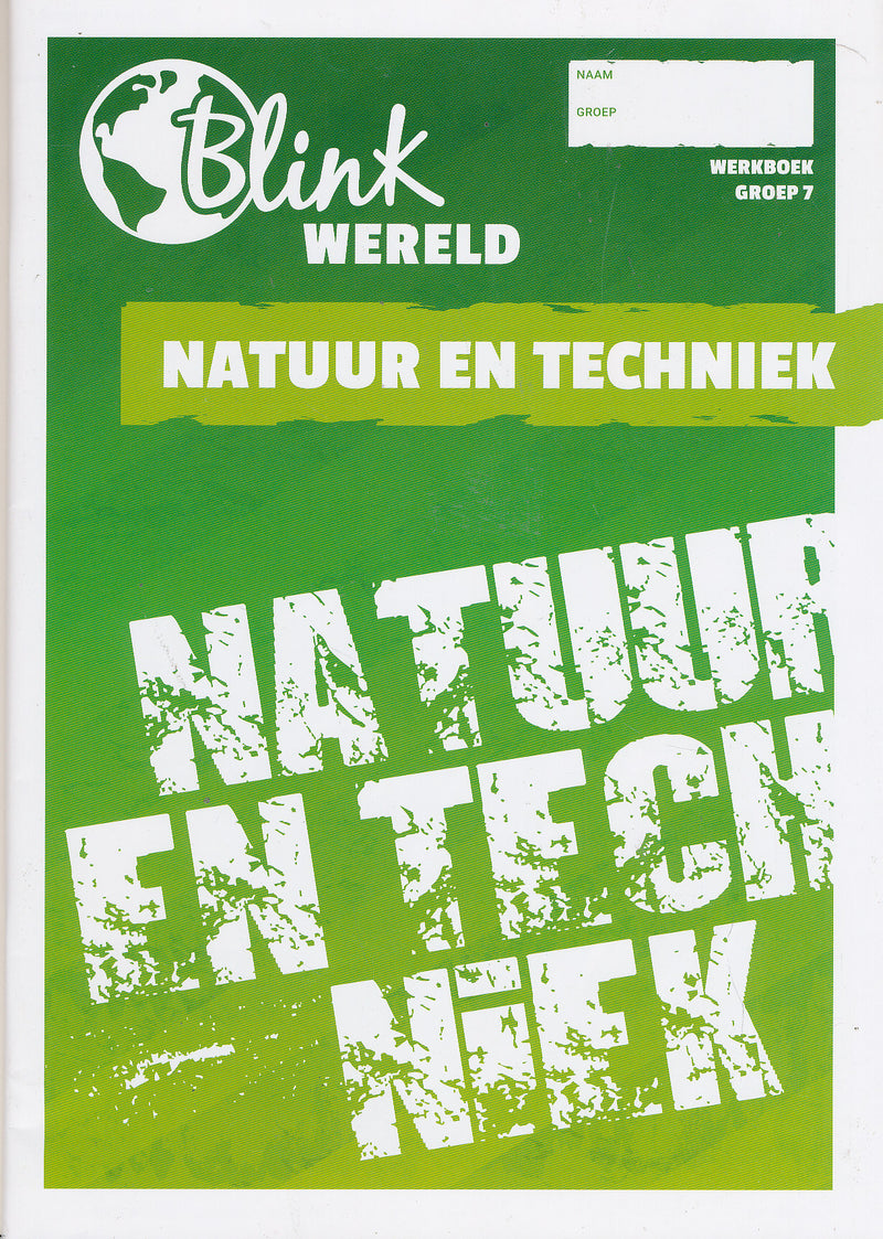 Blink Wereld Natuur en Techniek Werkboek groep 7 (per stuk)