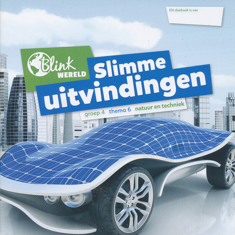 Blink Wereld Natuur en Techniek werkboek thema 6 groep 4 (per stuk)