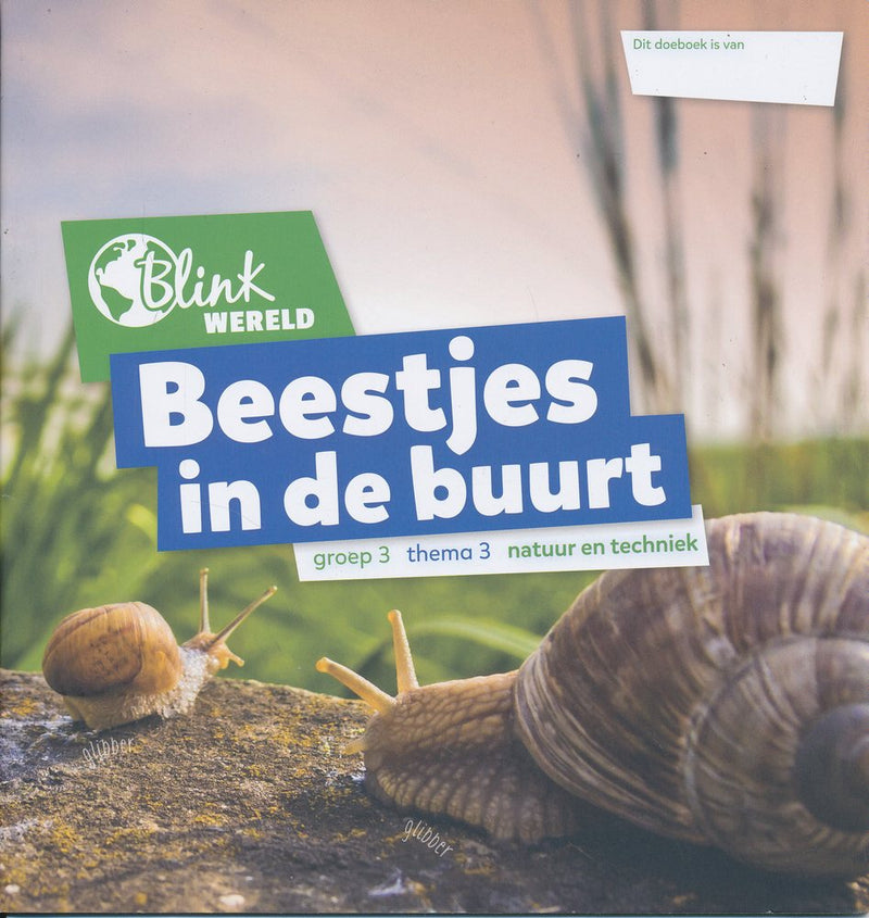 Blink Wereld Natuur en Techniek Doeboek Thema 3 groep 3 (per stuk)