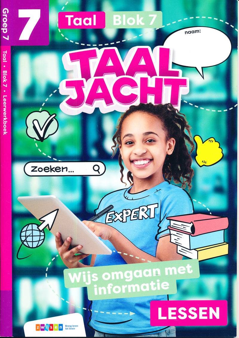 Taaljacht Leerwerkboek Taal blok 7 groep 7