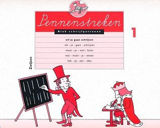 Pennenstreken Blok schrijfpatronen 1