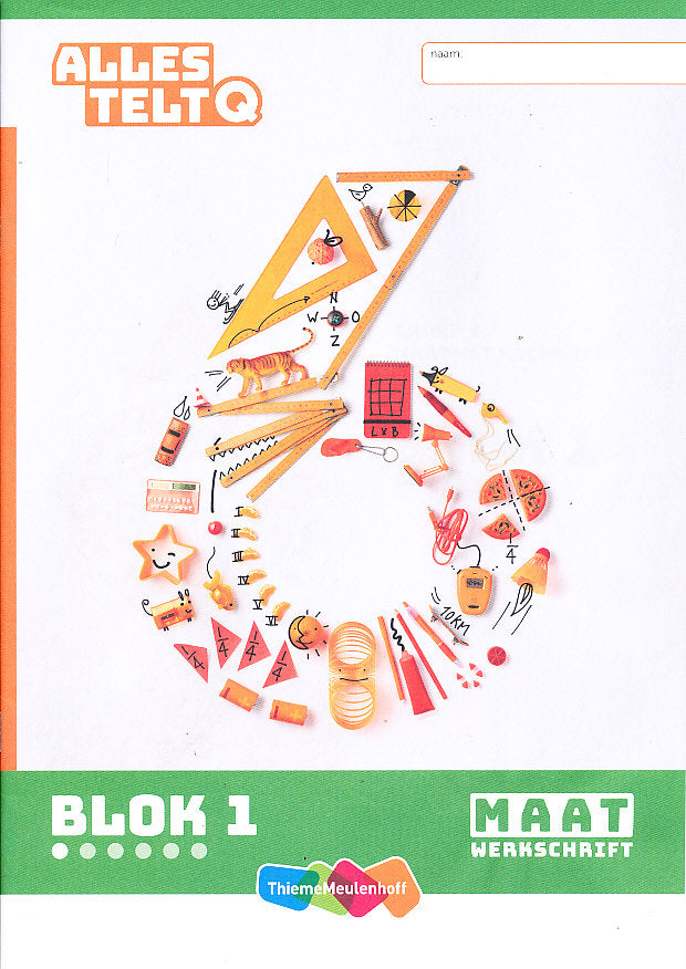 Alles Telt Q Werkschrift Maat blok 1 groep 6 (per stuk)
