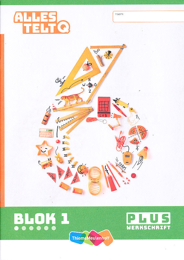 Alles Telt Q Werkschrift Plus blok 1 groep 6 (per stuk)