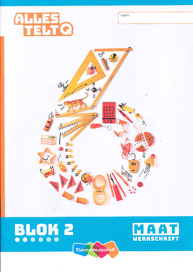 Alles Telt Q Werkschrift Maat blok 2 groep 6 (per stuk)