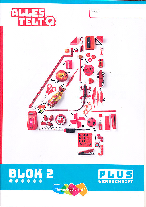Alles Telt Q Werkschrift Plus blok 2 groep 4 (per stuk)