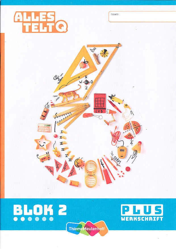 Alles Telt Q Werkschrift Plus blok 2 groep 6 (per stuk)