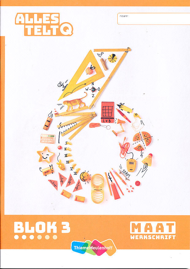 Alles Telt Q Werkschrift Maat blok 3 groep 6 (per stuk)