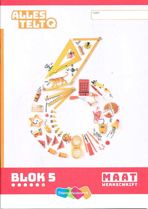 Alles Telt Q Werkschrift Maat blok 5 groep 6 (per stuk)