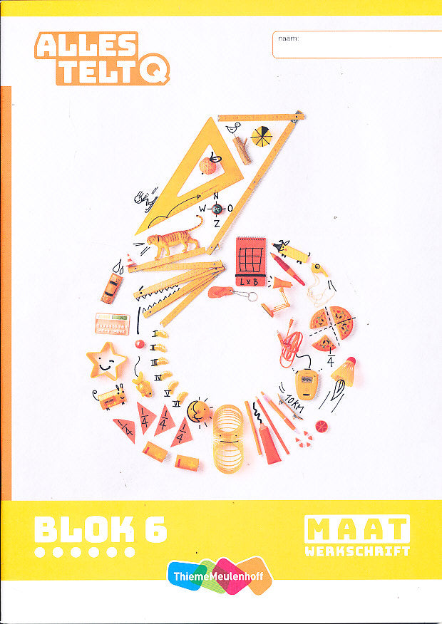 Alles Telt Q Werkschrift Maat blok 6 groep 6 (per stuk)