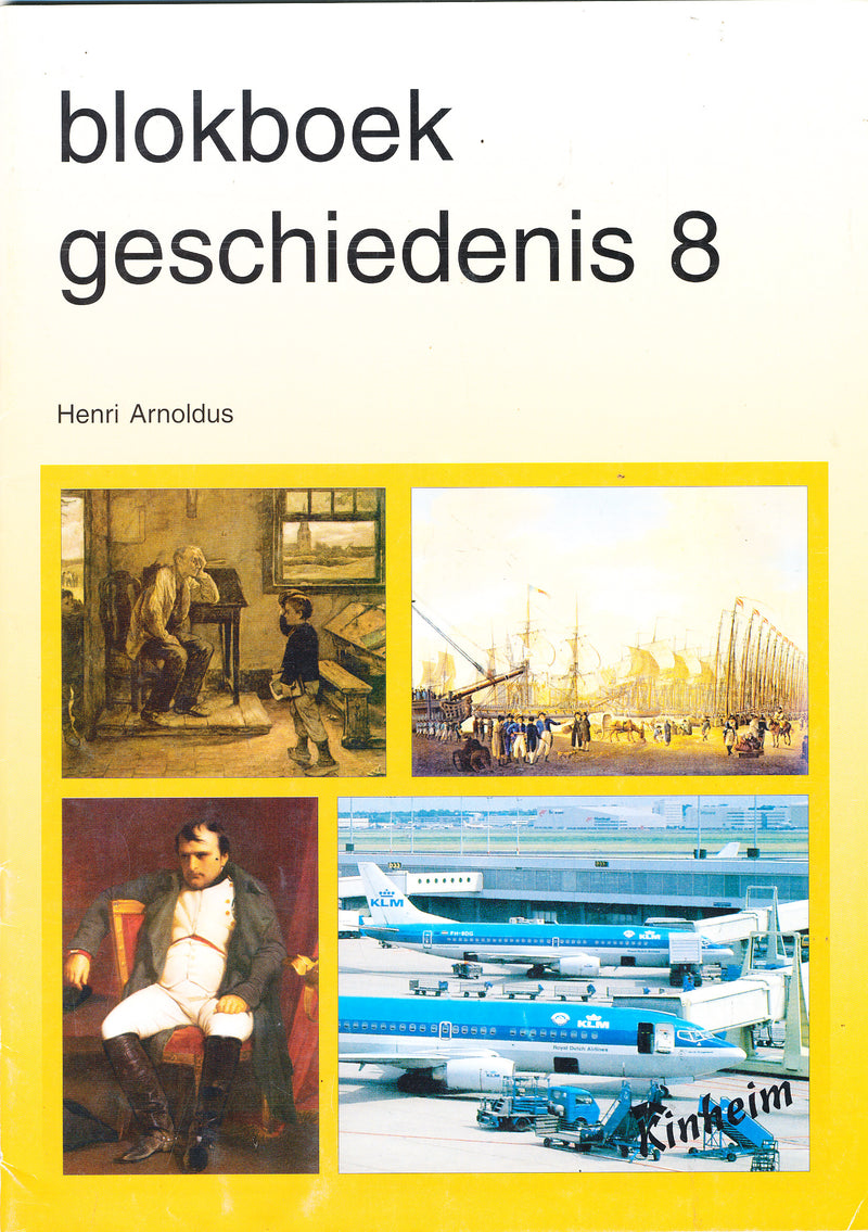 kinheim Blokboek geschiedenis groep 8 (per stuk)