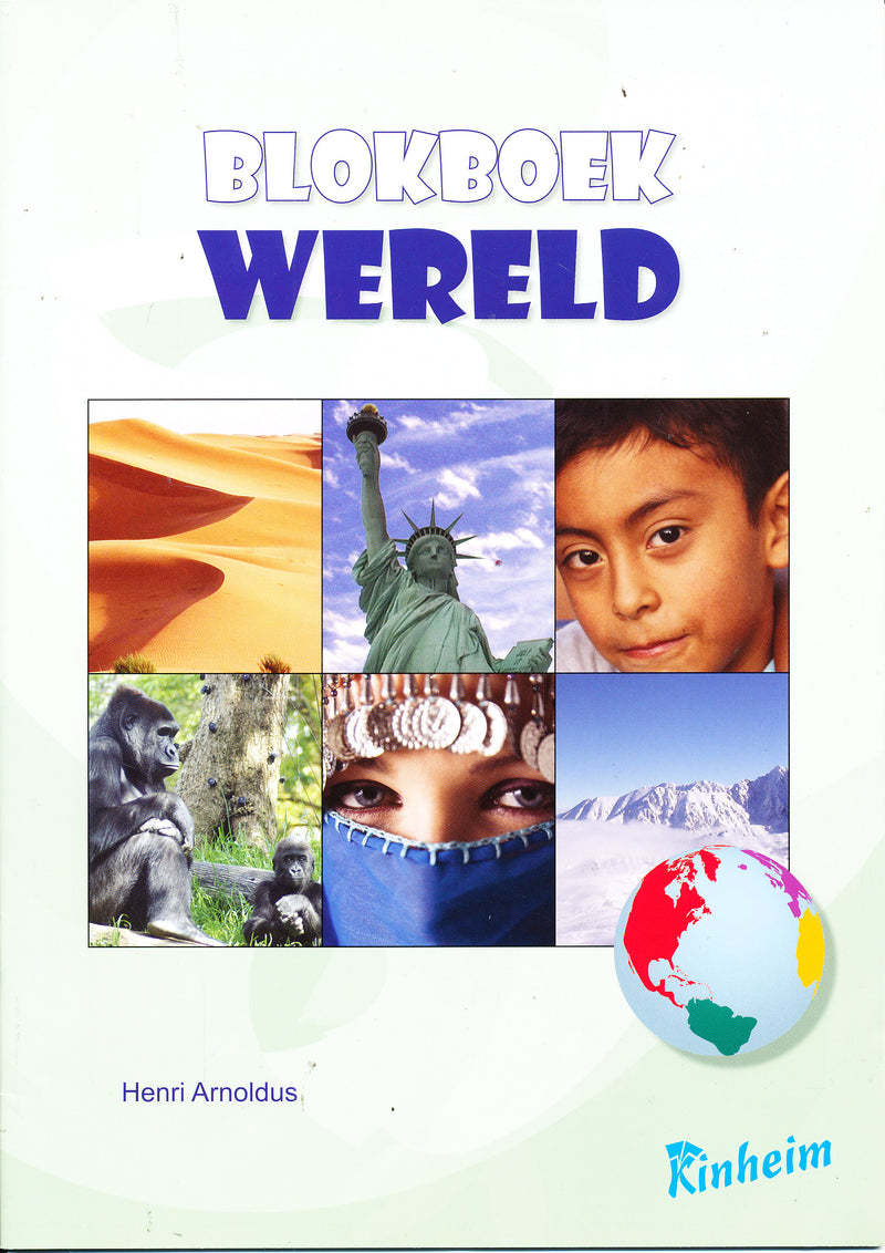 Kinheim Blokboek Wereld (per stuk) nieuw