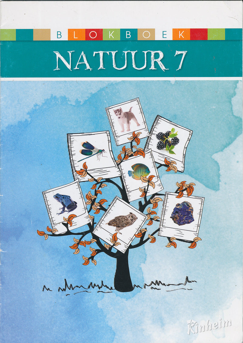 Kinheim Blokboek Natuur groep 7 (per stuk)
