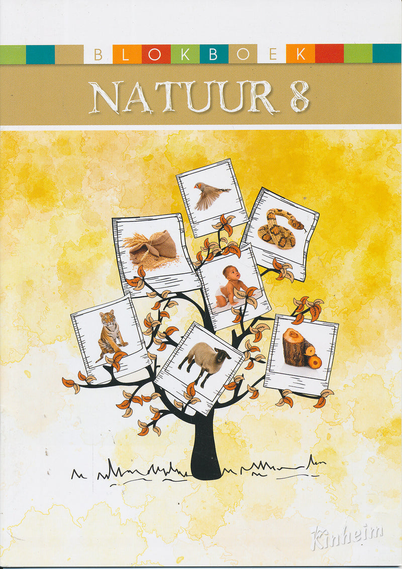 Kinheim Blokboek Natuur groep 8 (per stuk)