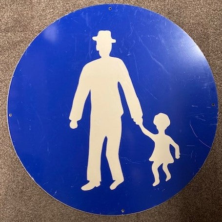 Verkeersbord; Voetpad