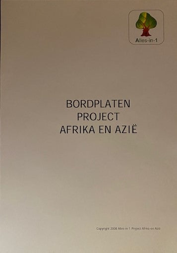 Alles-in-1 Bordplaten A3 Project Afrika en Azië (per groep)