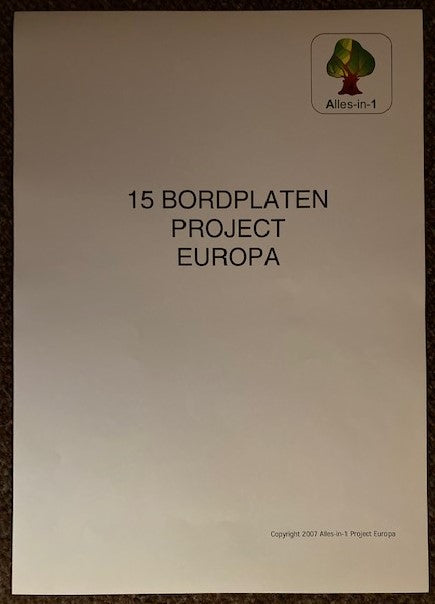 Alles-in-1 Bordplaten A3 Project Europa (per groep)