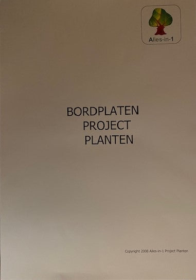 Alles-in-1 Bordplaten A3 Project Planten (per groep)